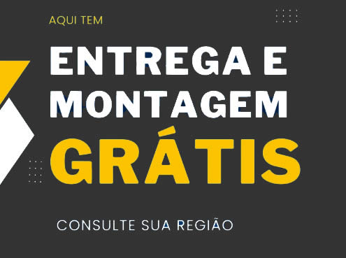 Entrega e montagem grátis